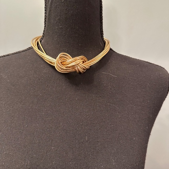 ROSS SIMONS/ Gold knotted accent necklace - Picture 5 of 5